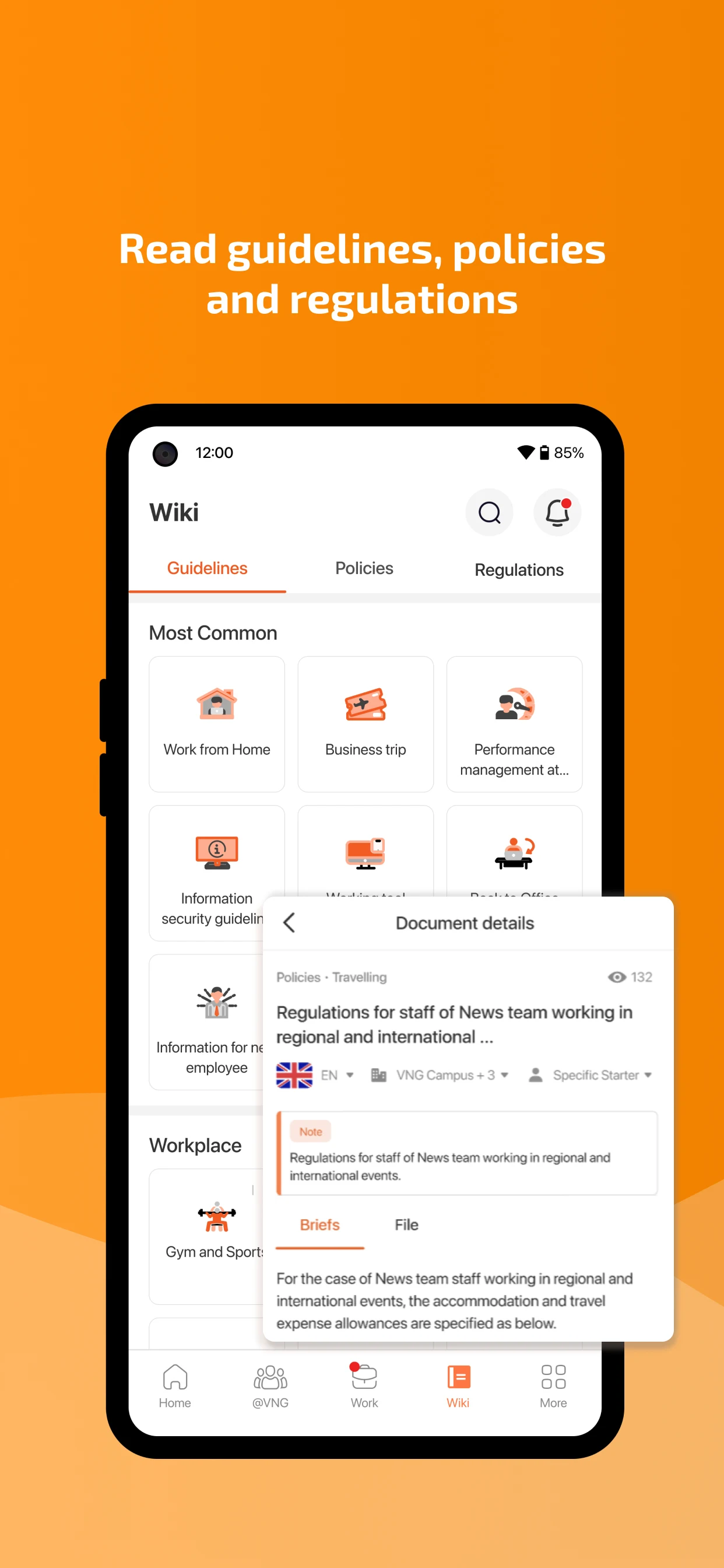 myVNG screenshot
